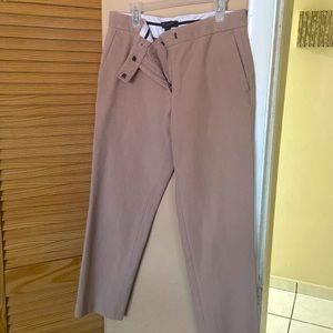 Ann Taylor khaki ankle pant
